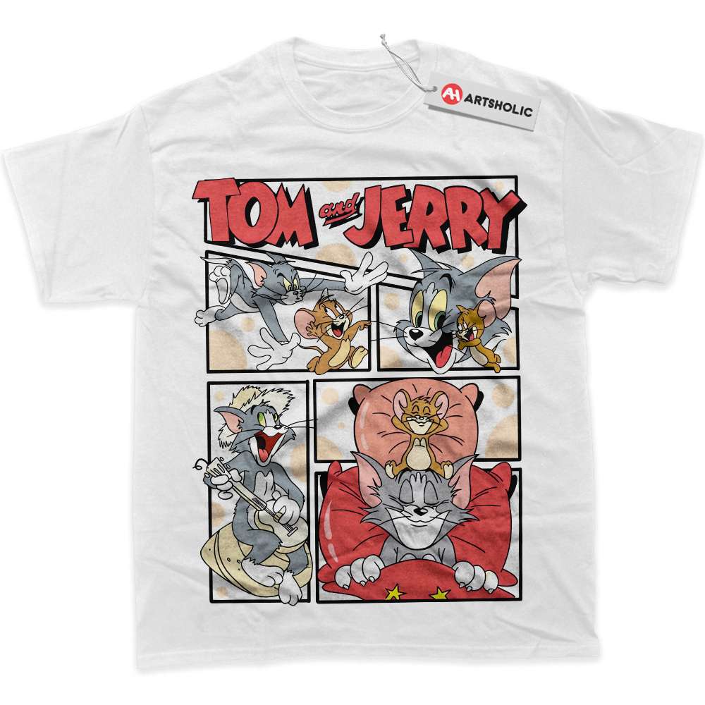 Tom and Jerry Shirt, Animated Shirt, graphic Tee