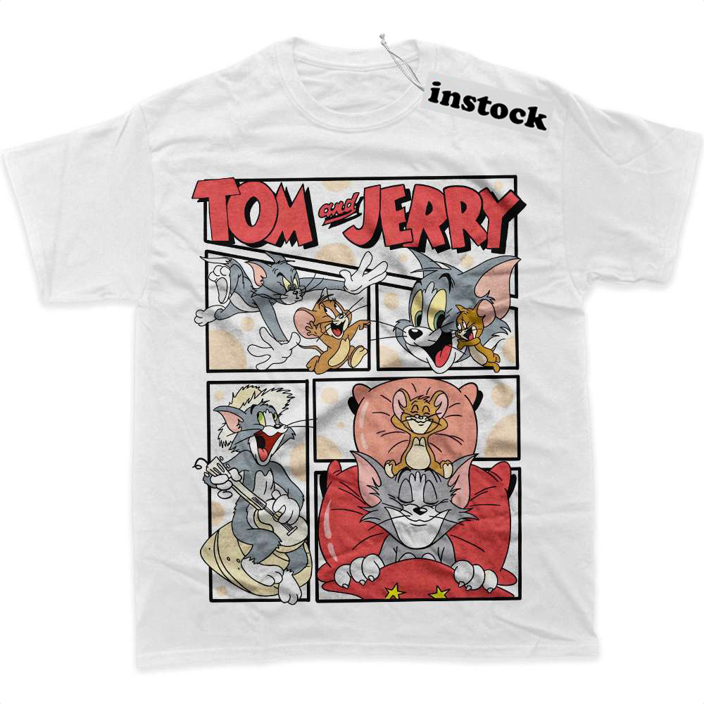 Tom and Jerry Shirt, Animated Shirt, graphic Tee