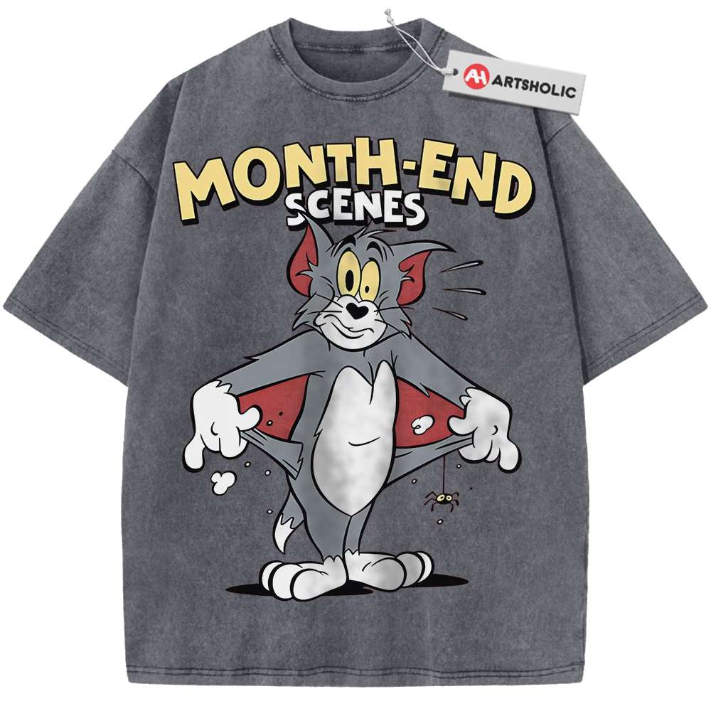 Tom and Jerry Shirt, Animated Shirt, Vintage Tee