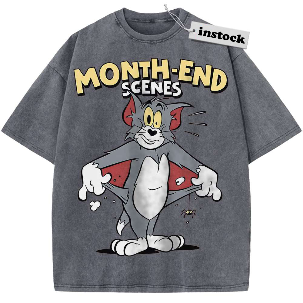 Tom and Jerry Shirt, Animated Shirt, Vintage Tee