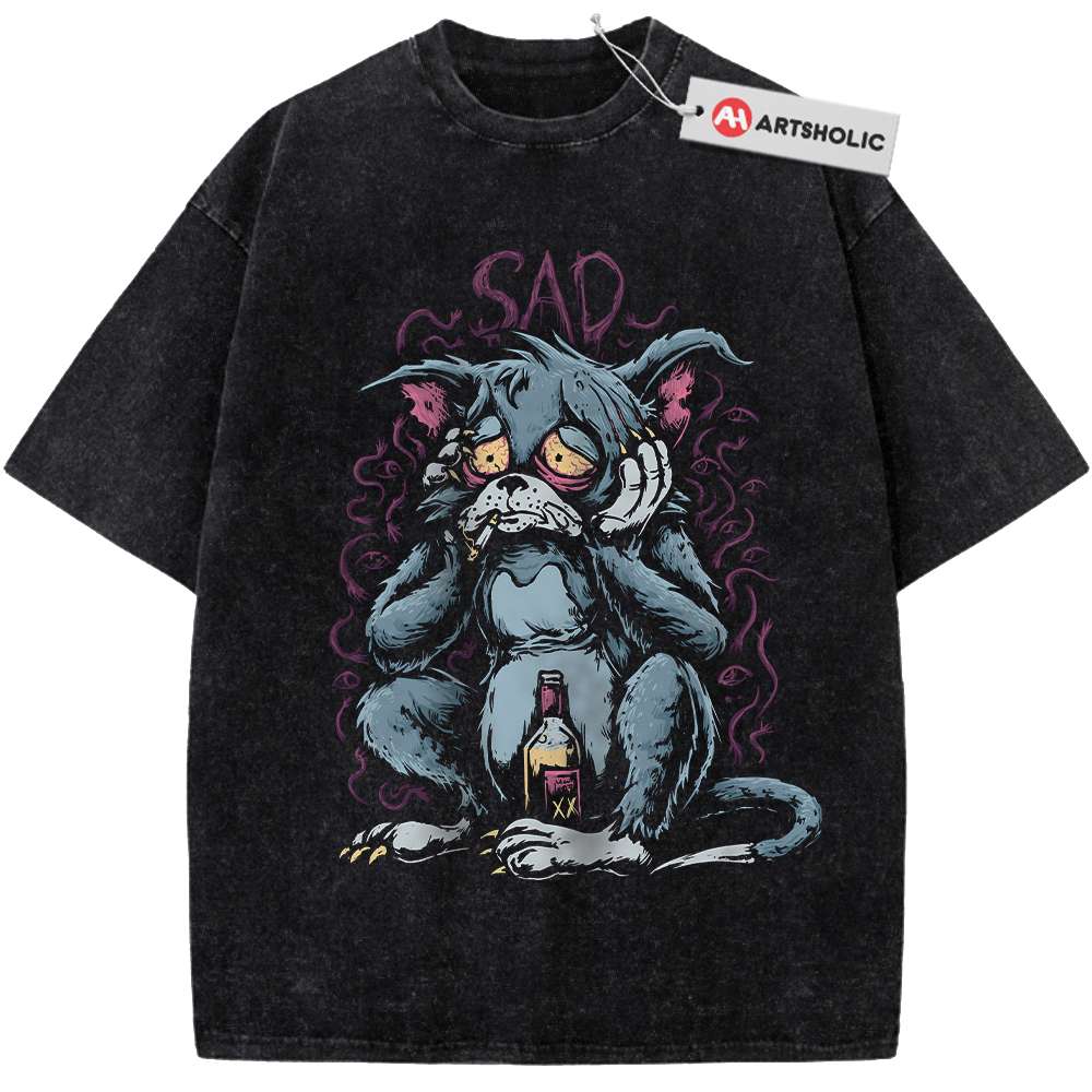 Tom and Jerry Shirt, Animated Shirt, Vintage Tee
