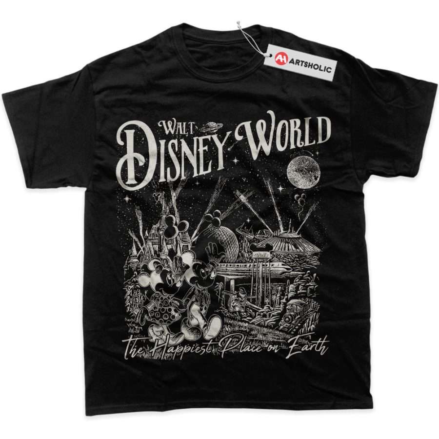 Alternative view of Tom and Jerry Shirt, Cartoon Shirt, Graphic T-Shirt