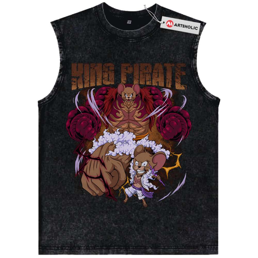 Alternative view of Tom and Jerry Tank Top, Animated Tank Top, Vintage Tank Top