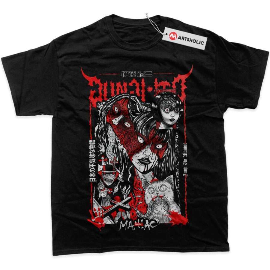 Alternative view of Tomie Shirt, Junji Ito Collection Shirt, Anime Shirt, Graphic T-Shirt