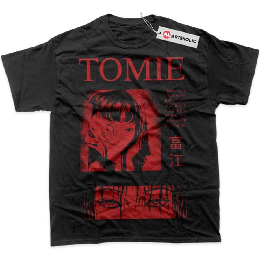 Alternative view of Tomie Shirt, Junji Ito Collection Shirt, Anime Shirt, Graphic Tee