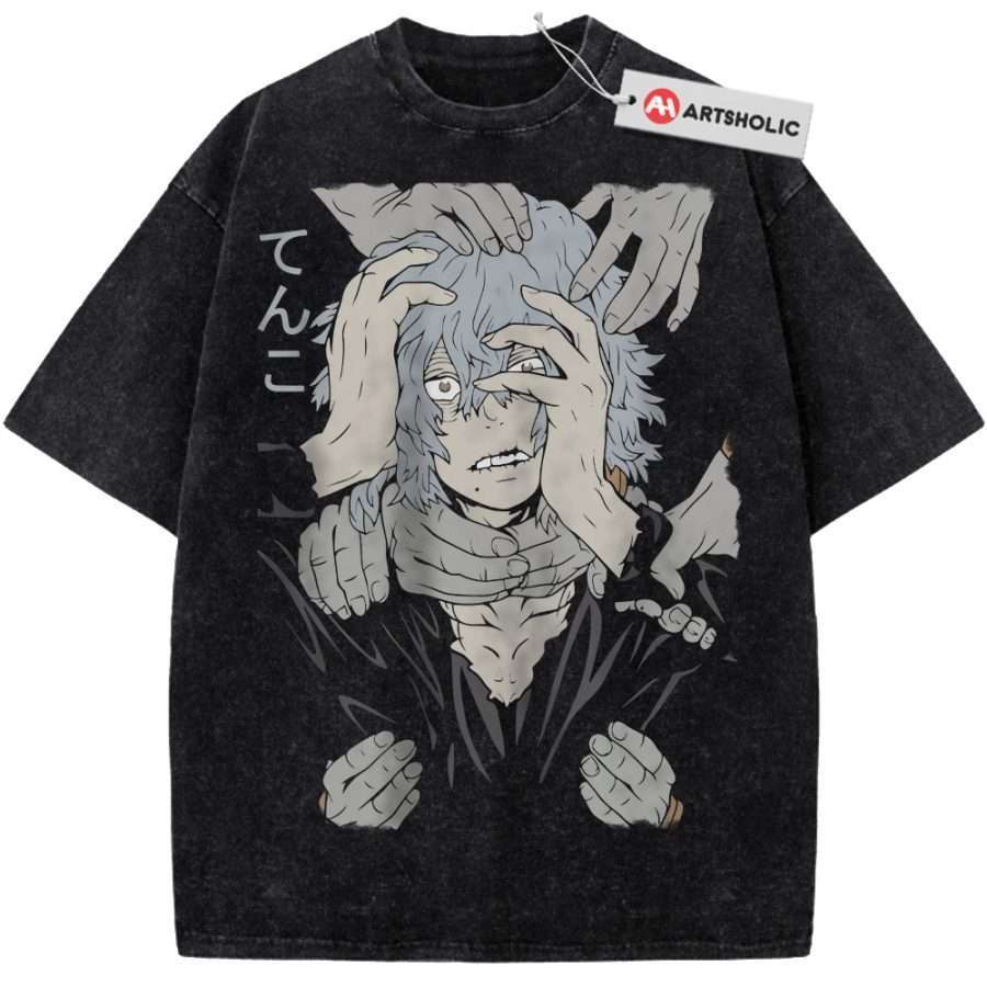 Alternative view of Tomura Shigaraki Shirt, MHA Shirt, Anime Shirt, Vintage T-Shirt