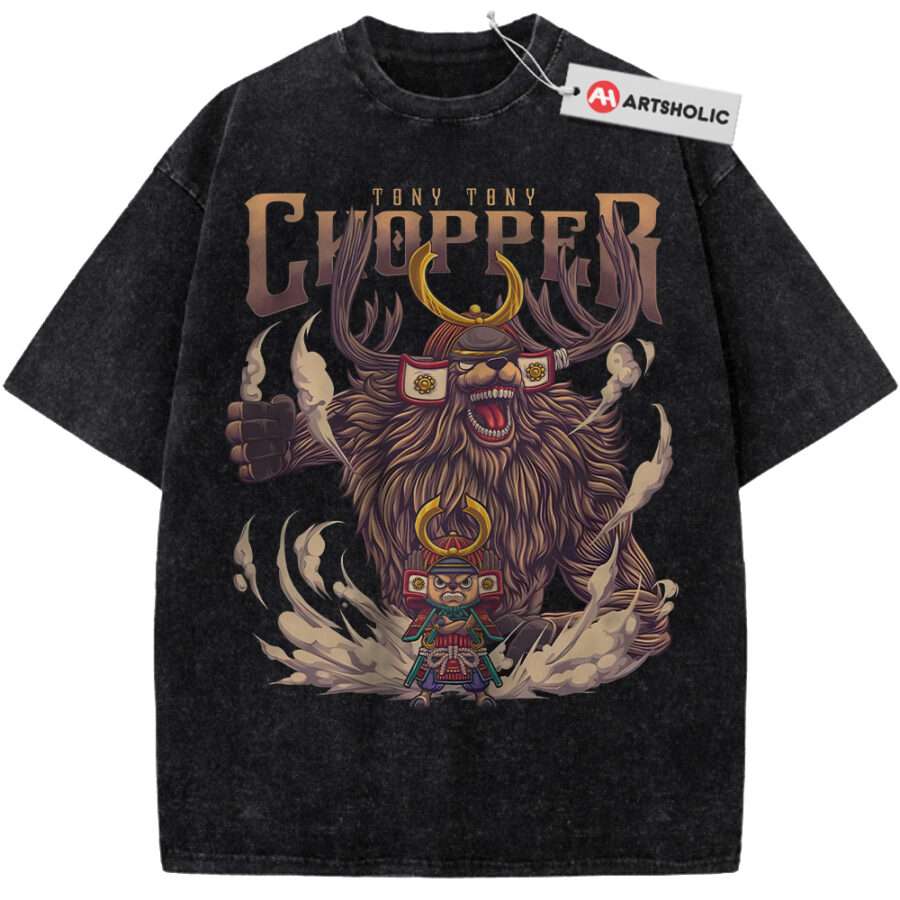 Alternative view of Tony Tony Chopper Shirt, One Piece Shirt, Anime Shirt, Vintage Tee