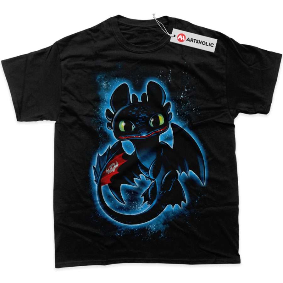 Alternative view of Toothless Shirt, How to Train Your Dragon Shirt, Animated Shirt, Graphic T-Shirt