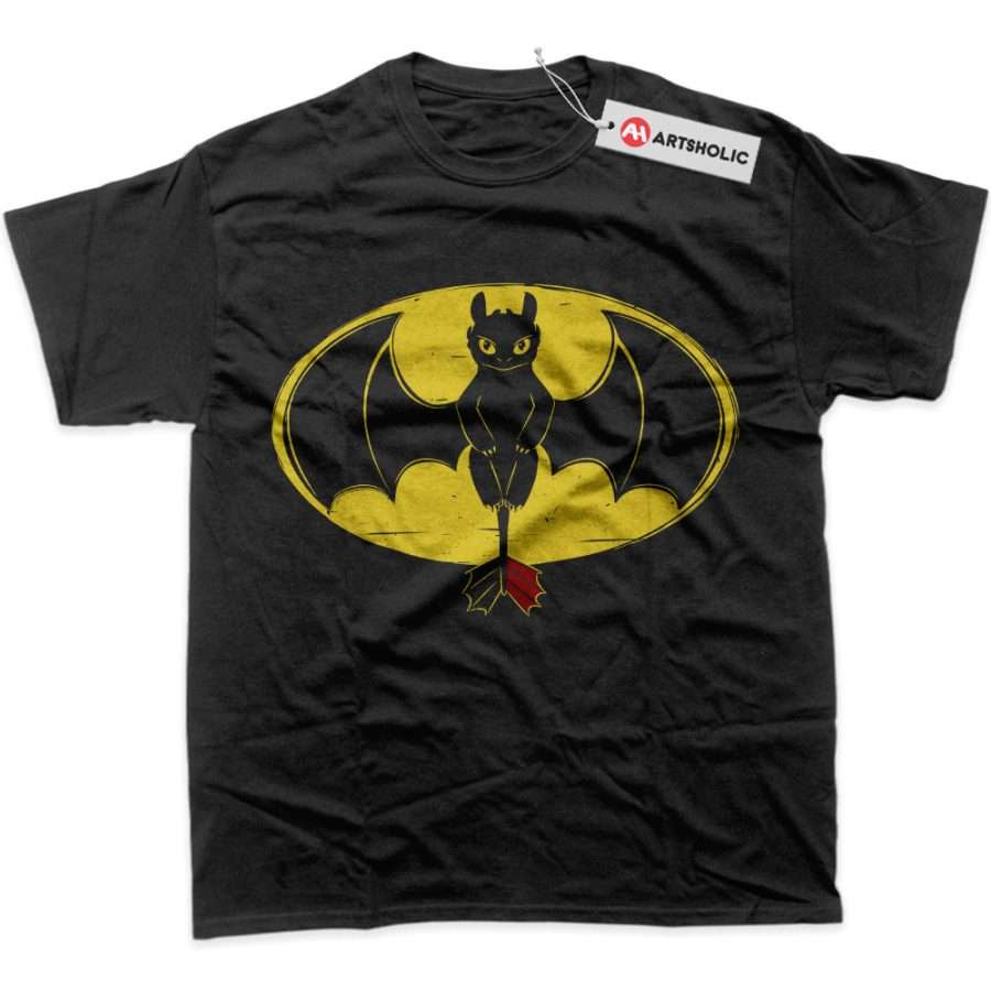 Alternative view of Toothless Shirt, How to Train Your Dragon Shirt, Animated Shirt, Graphic T-Shirt