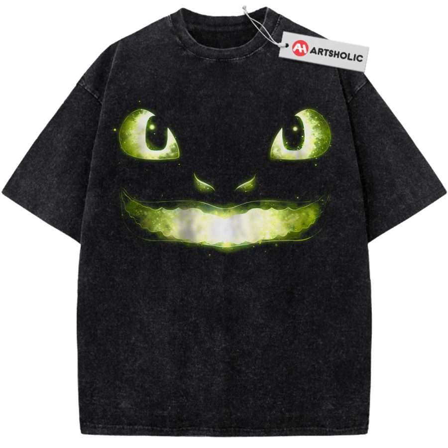 Alternative view of Toothless Shirt, How to Train Your Dragon Shirt, Animated Shirt, Vintage Tee