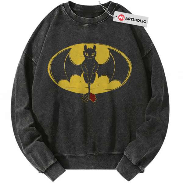 Toothless Sweatshirt, How to Train Your Dragon Sweatshirt, Animated Sweatshirt, Vintage Sweatshirt