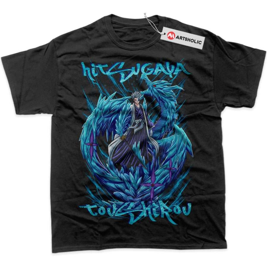 Alternative view of Toshiro Hitsugaya Shirt, Bleach Shirt, Anime Shirt, Graphic T-Shirt