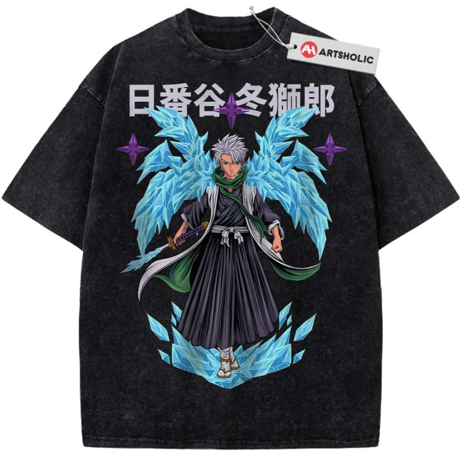 Alternative view of Toshiro Hitsugaya Shirt, Bleach Shirt, Anime Shirt, Vintage T-Shirt