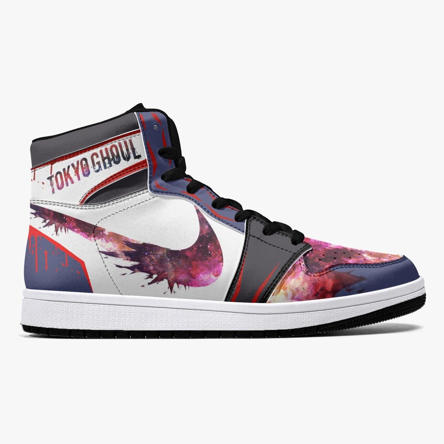 Touka Kirishima Tokyo Ghoul Custom Sneaker Mid 1 Basketball Shoes - Otaku Hall