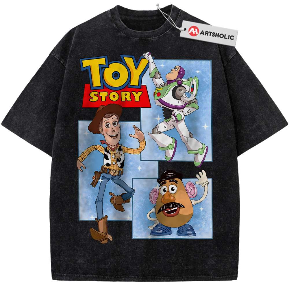Alternative view of Toy Story Shirt, Animated Shirt, Vintage T-Shirt
