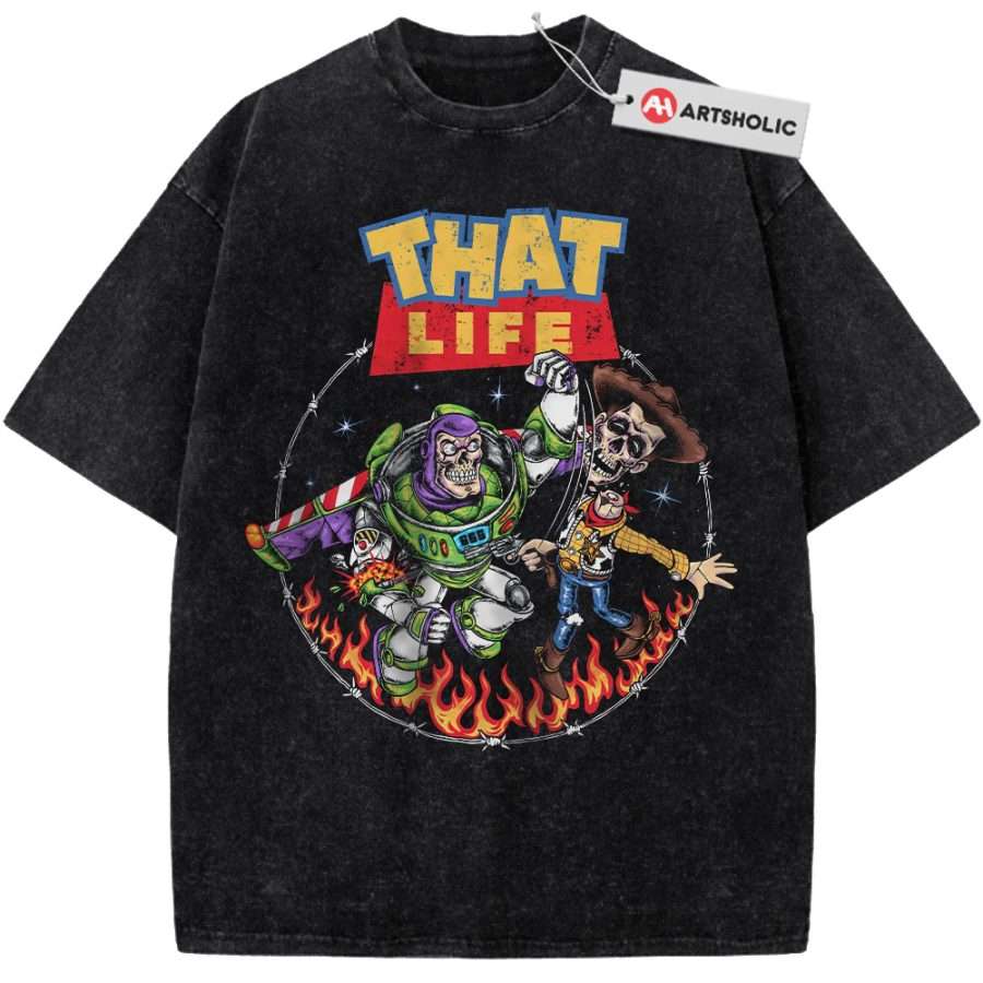 Alternative view of Toy Story Shirt, Animated Shirt, Vintage Tee