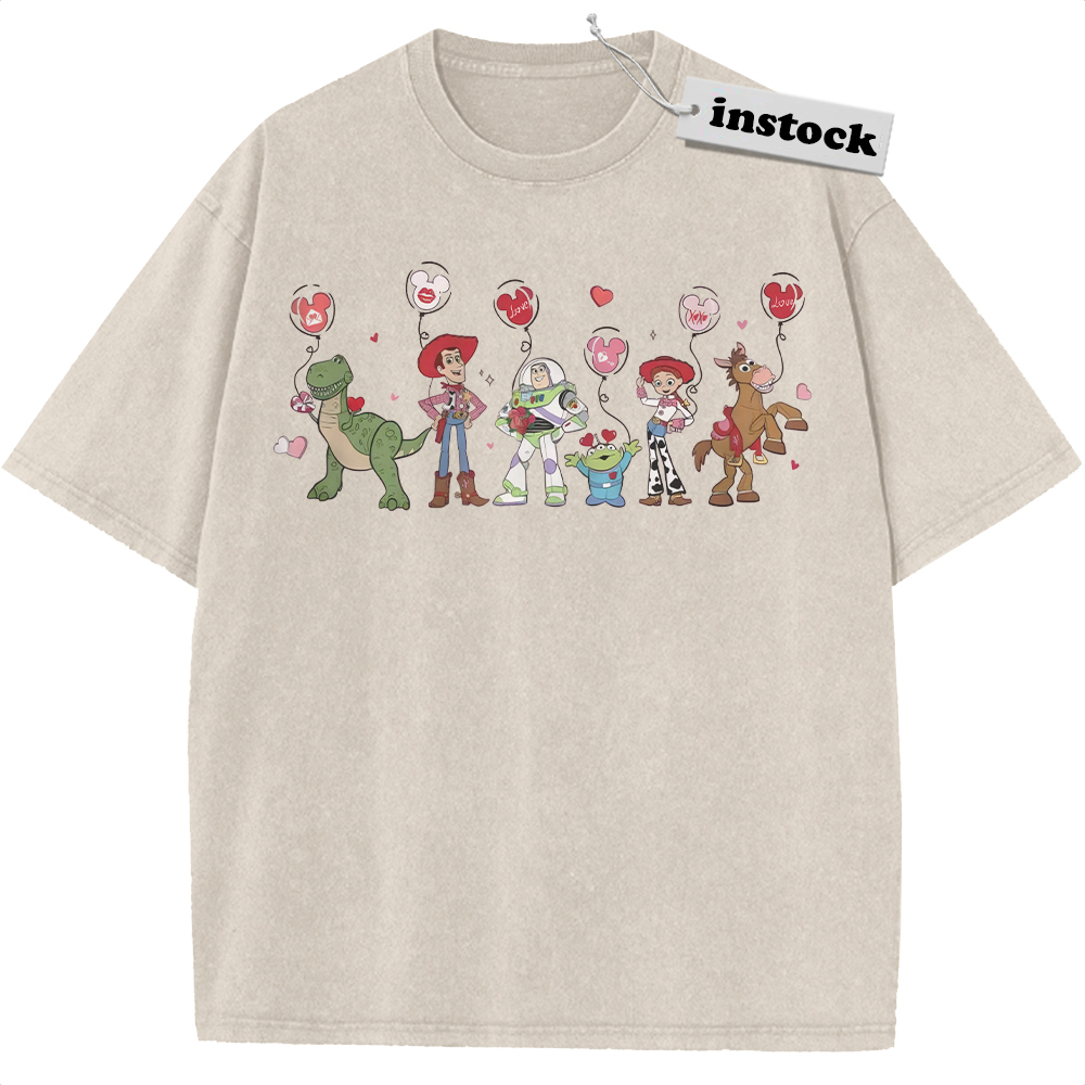 Toy Story Shirt, Valentine's Day Shirt, Animated Shirt, Vintage Tee