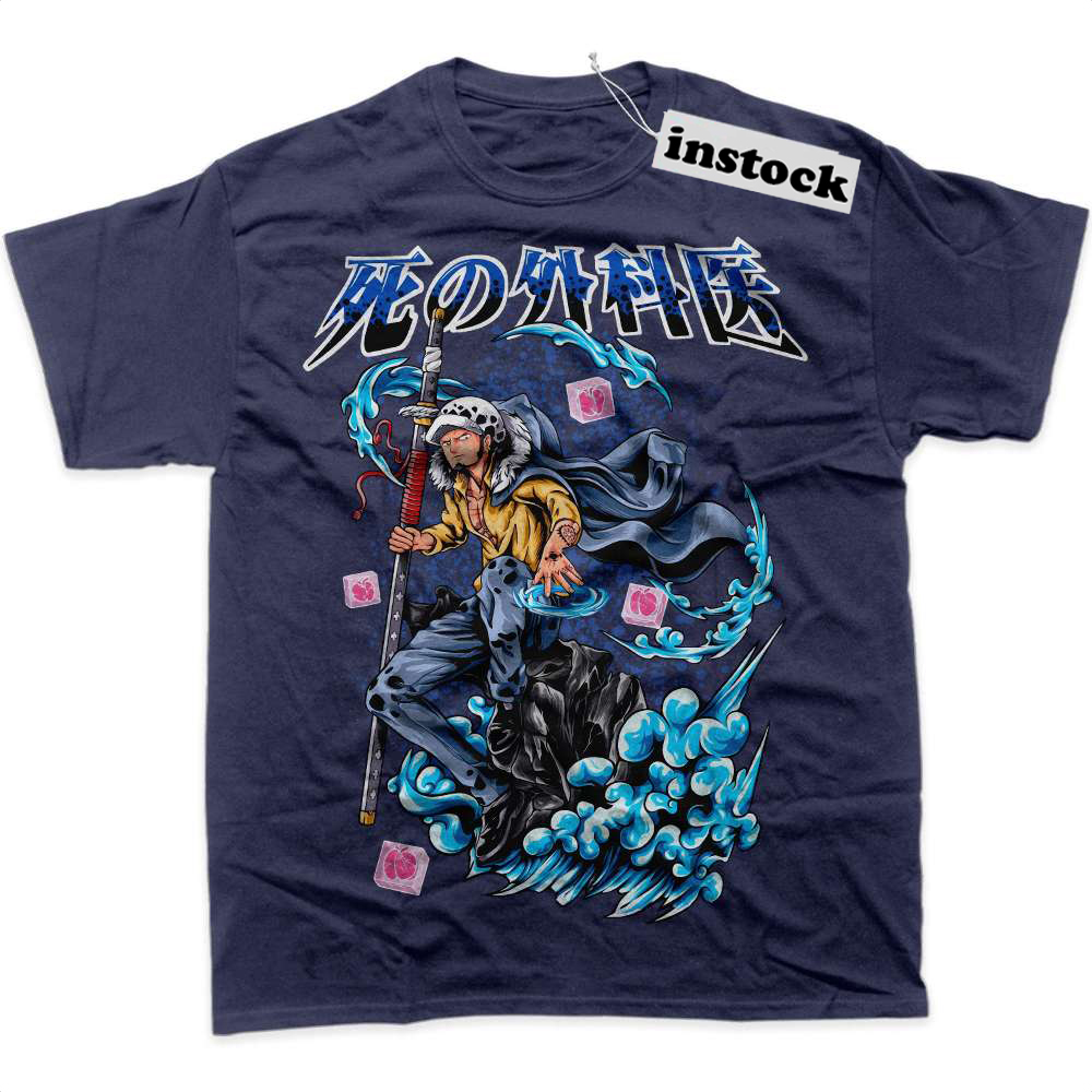 Trafalgar D Water Law Shirt, One Piece Shirt, Anime Shirt, Graphic T-Shirt