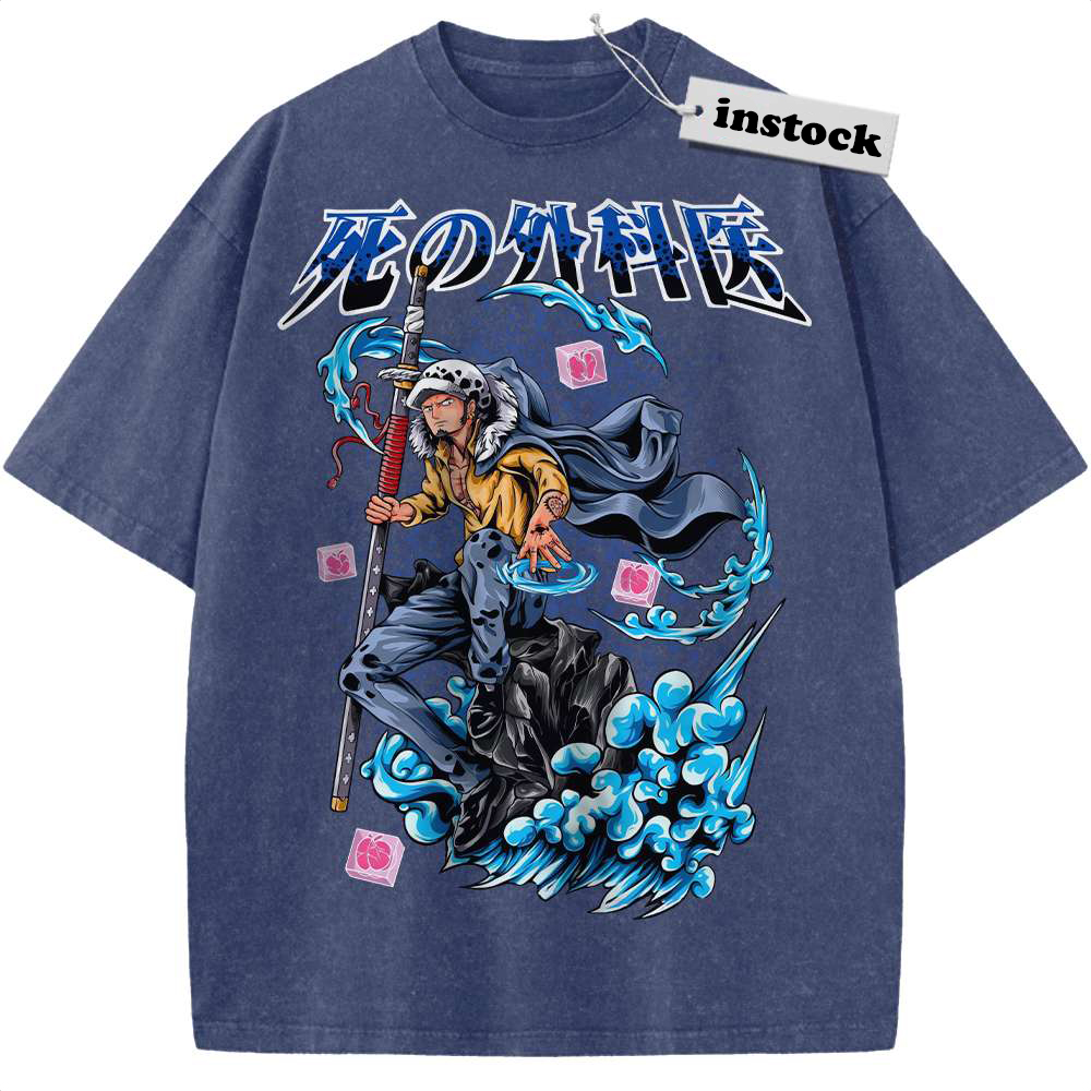 Trafalgar D Water Law Shirt, One Piece Shirt, Anime Shirt, Vintage T-Shirt
