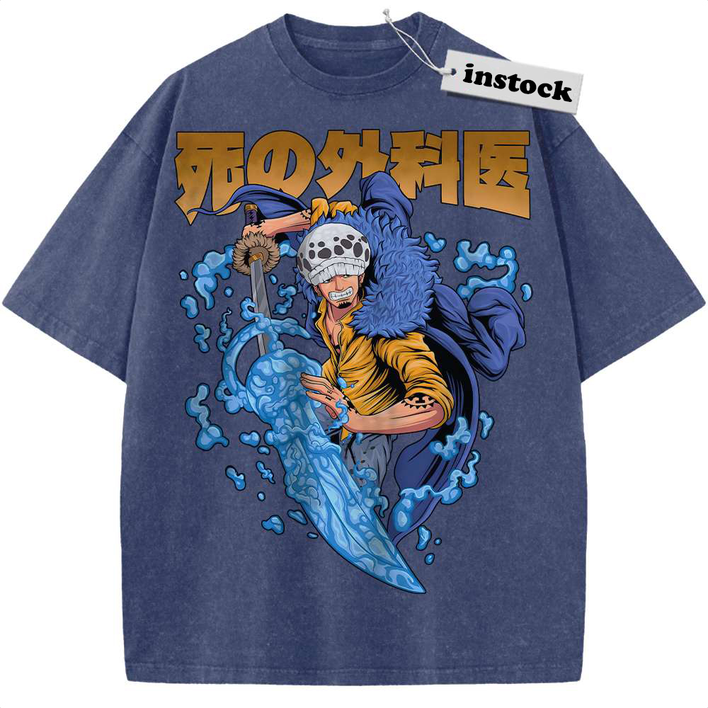 Trafalgar D Water Law Shirt, One Piece Shirt, Anime Shirt, Vintage Tee