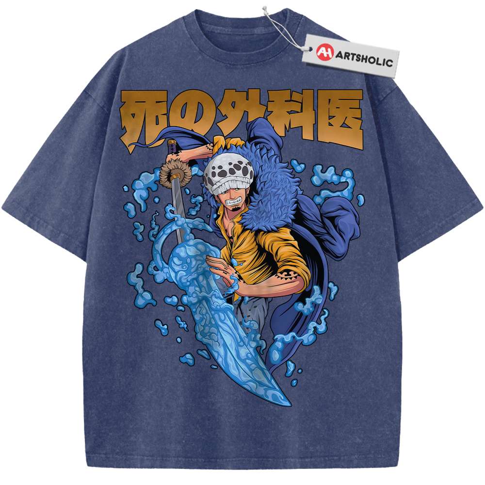 Trafalgar D Water Law Shirt, One Piece Shirt, Anime Shirt, Vintage Tee