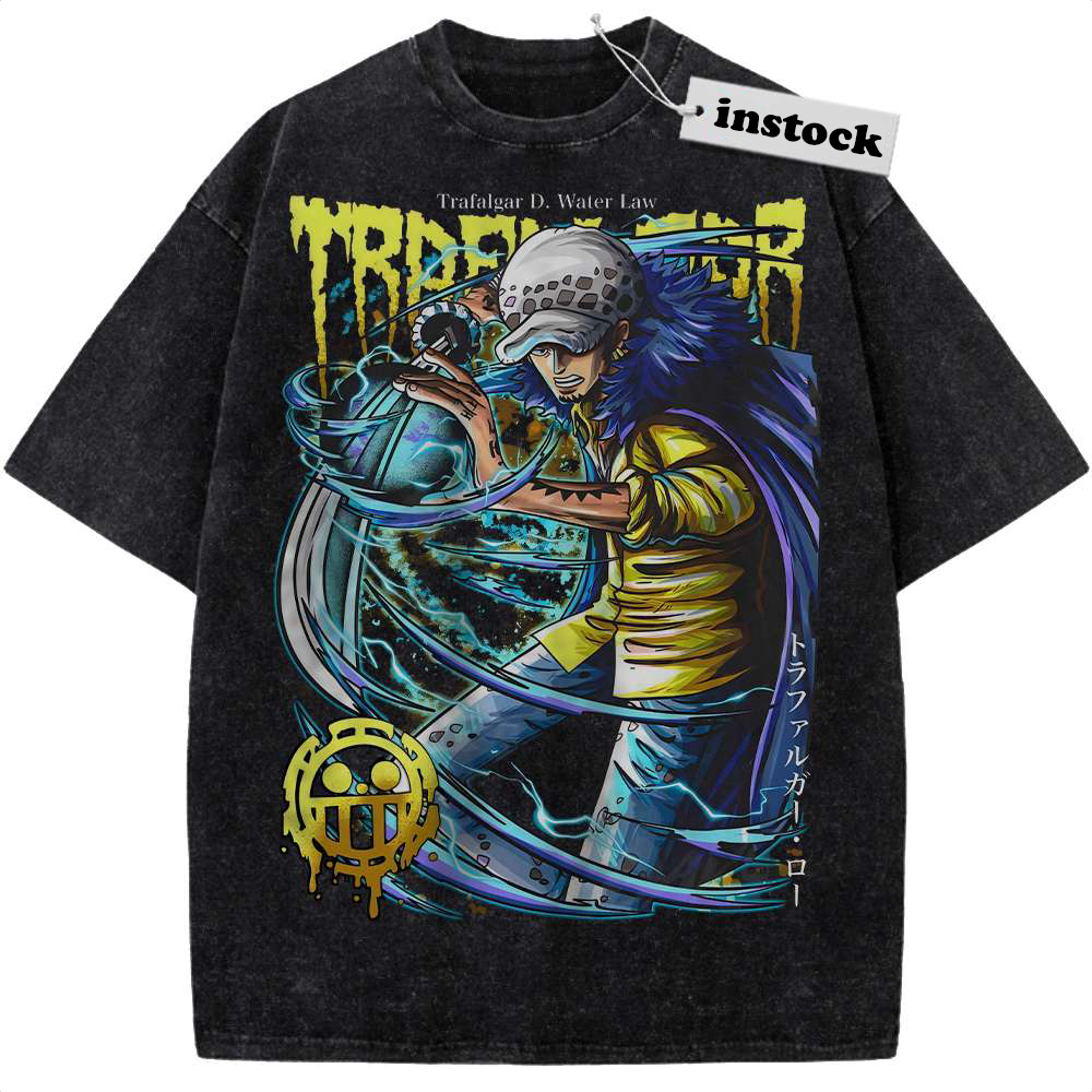 Trafalgar D Water Law Shirt, One Piece Shirt, Anime Shirt, Vintage Tee
