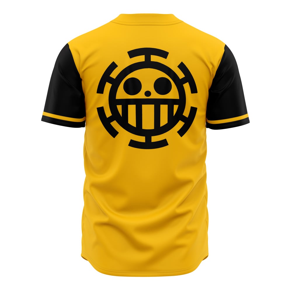 Alternative view of Trafalgar Law One Piece Baseball Jersey