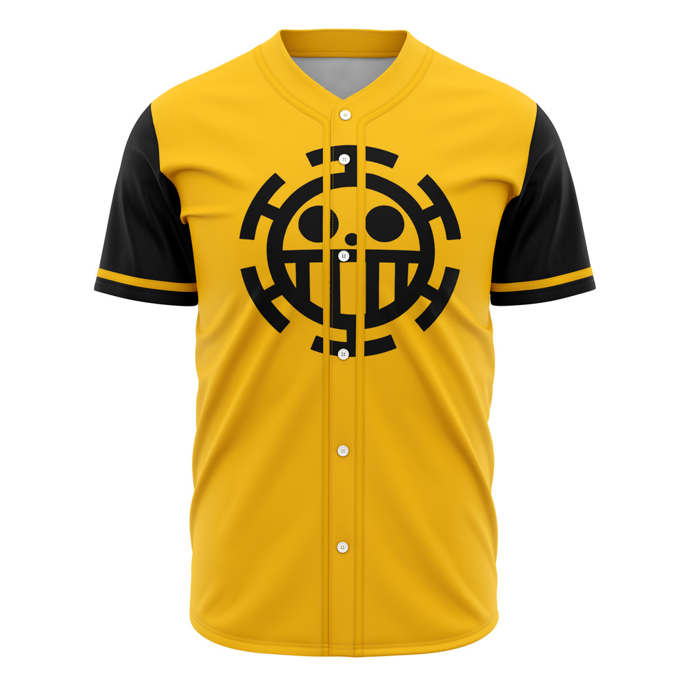 Trafalgar Law One Piece Custom Baseball Jersey - Otaku Hall