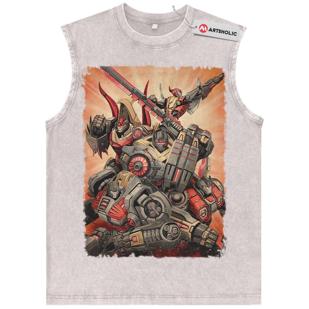 Alternative view of Transformers Tank Top, Movie Tank Top, Vintage Tank Top