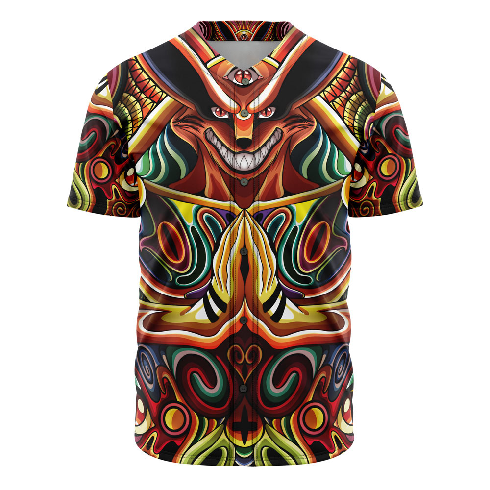 Trippy Naruto Baryon Mode Boruto Custom Baseball Jersey - Otaku Hall