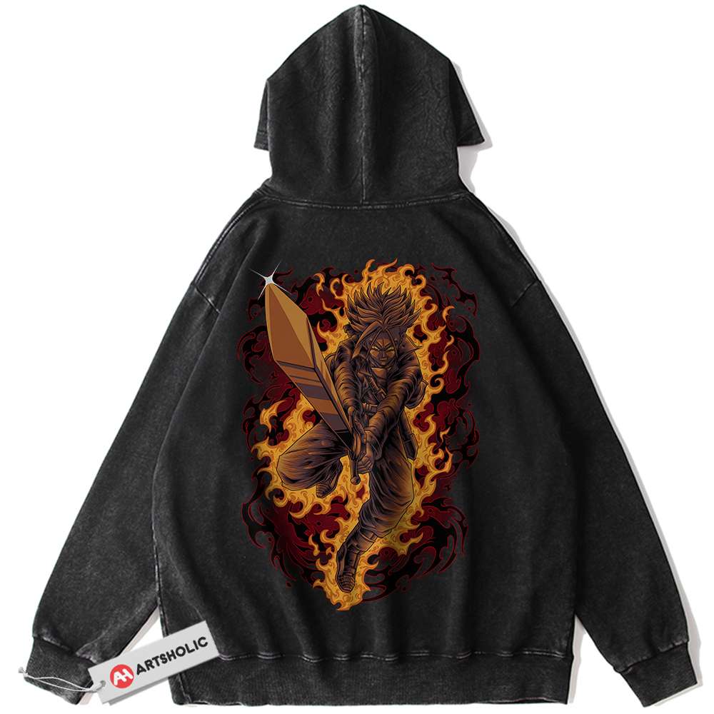 Trunks Hoodie, Dragon Ball Z Hoodie, DBZ Hoodie, Anime Hoodie, Vintage Hoodie