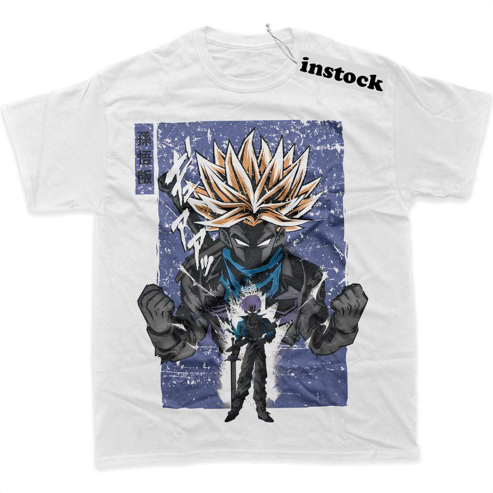 Trunks Shirt, Dragon Ball Z Shirt, DBZ Shirt, Anime Shirt, Graphic T-Shirt