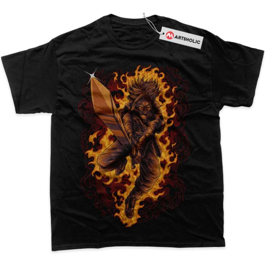Alternative view of Trunks Shirt, Dragon Ball Z Shirt, DBZ Shirt, Anime Shirt, Graphic Tee