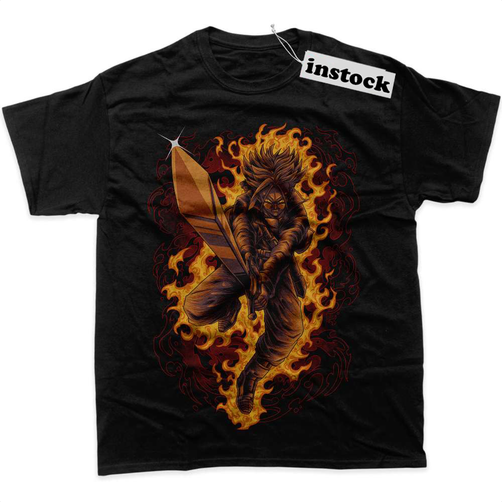 Trunks Shirt, Dragon Ball Z Shirt, DBZ Shirt, Anime Shirt, Graphic Tee