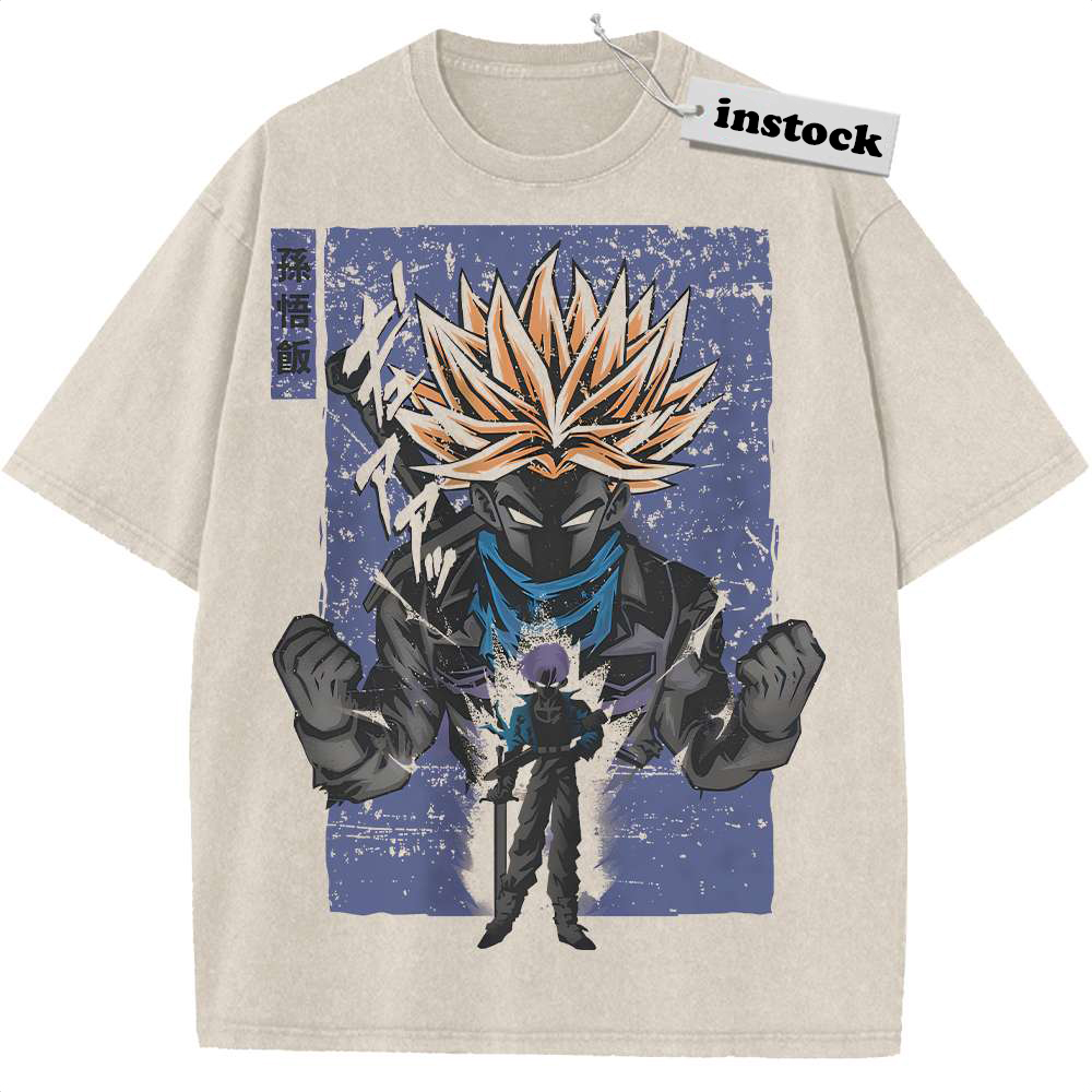 Trunks Shirt, Dragon Ball Z Shirt, DBZ Shirt, Anime Shirt, Vintage T-Shirt