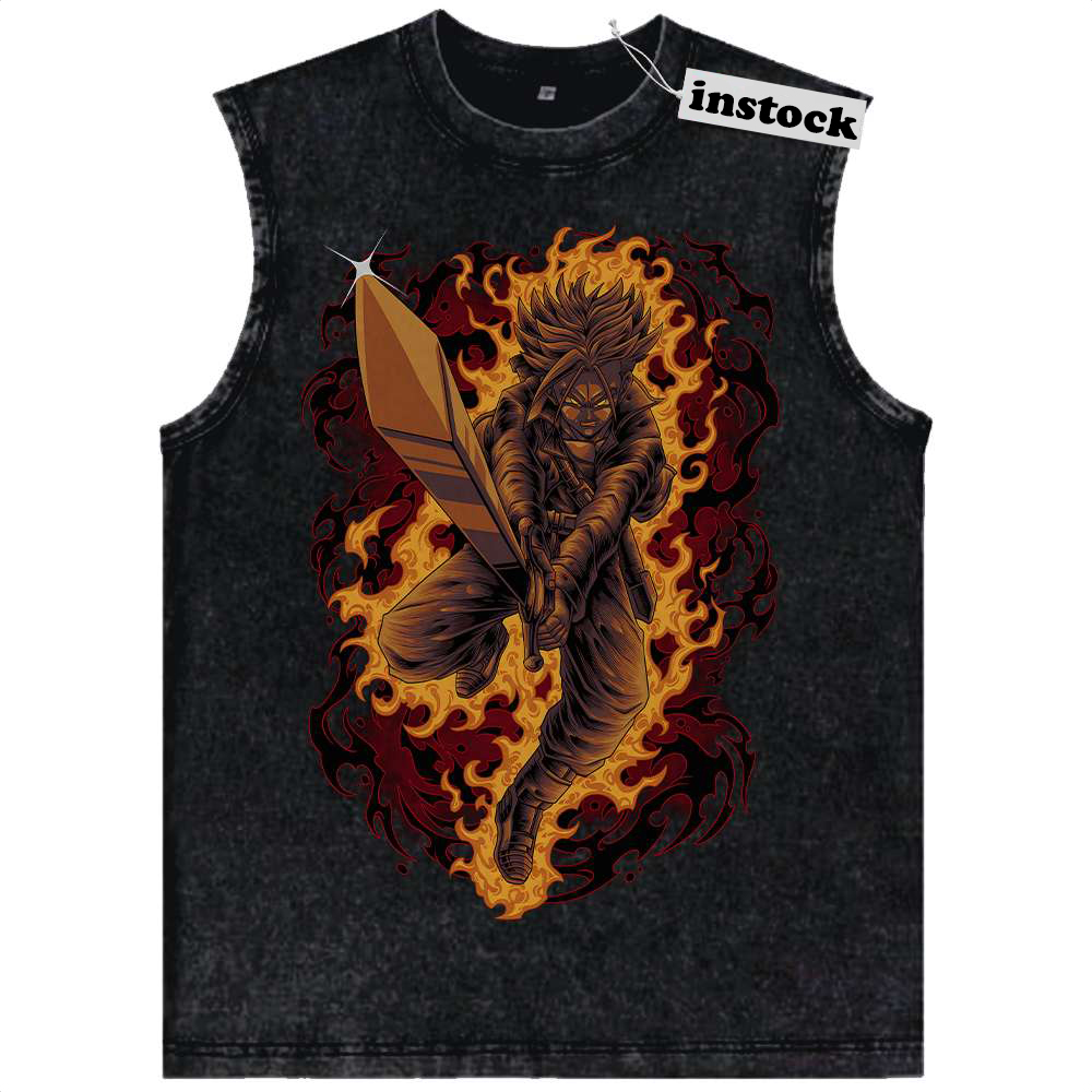 Trunks Tank Top, Dragon Ball Z Tank Top, DBZ Tank Top, Anime Tank Top, Vintage Tank Top
