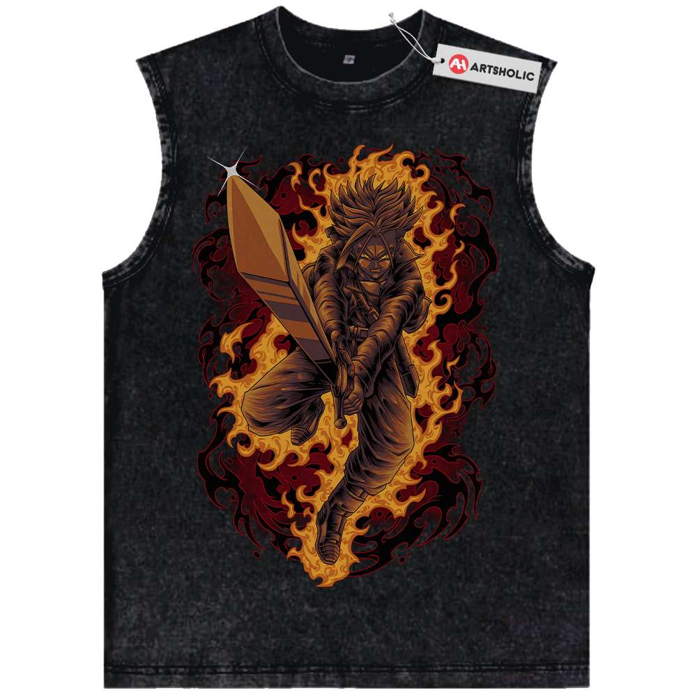 Trunks Tank Top, Dragon Ball Z Tank Top, DBZ Tank Top, Anime Tank Top, Vintage Tank Top