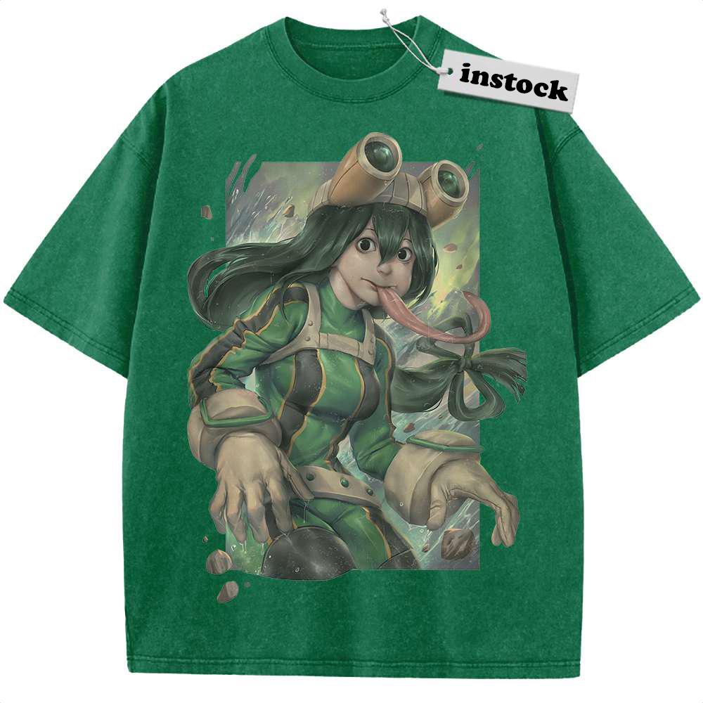 Tsuyu Asui Shirt, MHA Shirt, Anime Shirt, Vintage T-Shirt