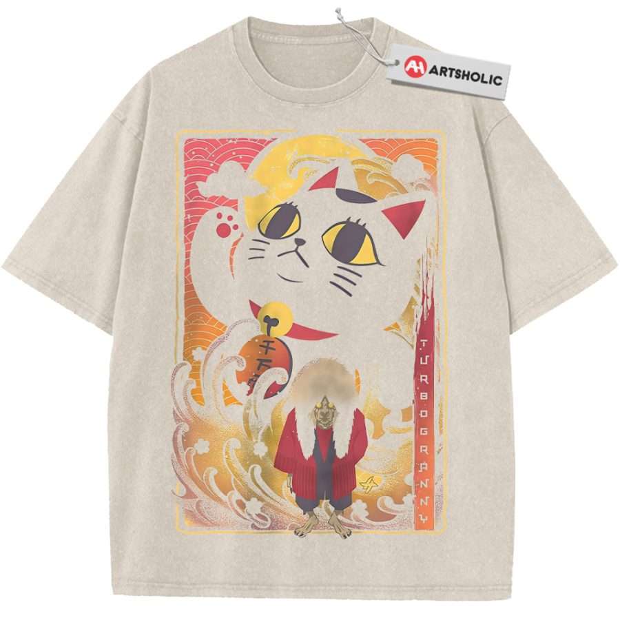 Alternative view of Turbo Granny Shirt, Dandadan Shirt, Anime Shirt, Vintage T-Shirt