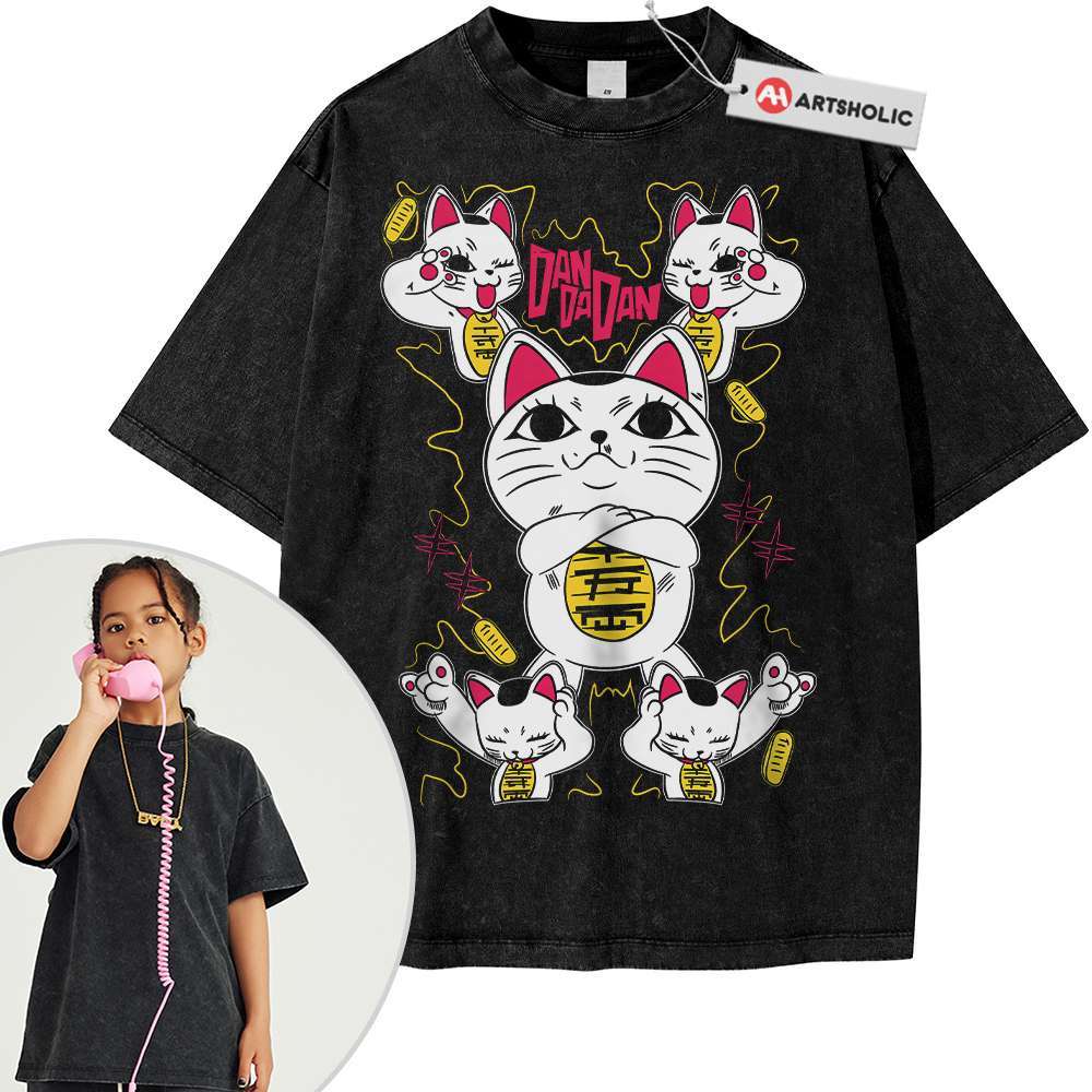 Turbo Granny Shirt For Kids, Dandadan Shirt For Kids, Anime Shirt For Kids, Vintage T-Shirt For Kids