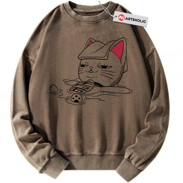 Alternative view of Turbo Granny Sweatshirt, Dandadan Sweatshirt, Anime Sweatshirt, Vintage Sweatshirt