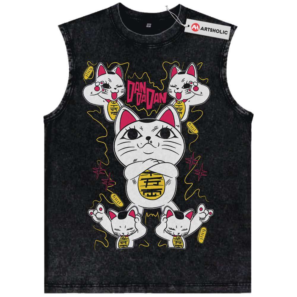 Turbo Granny Tank Top, Dandadan Tank Top, Anime Tank Top, Vintage Tank Top