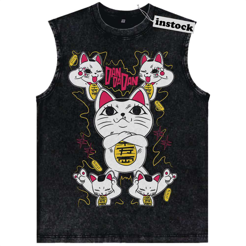 Turbo Granny Tank Top, Dandadan Tank Top, Anime Tank Top, Vintage Tank Top