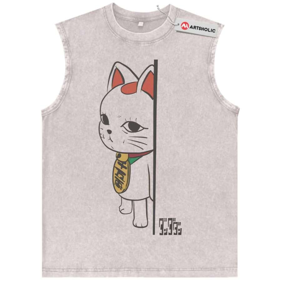 Alternative view of Turbo Granny Tank Top, Dandadan Tank Top, Anime Tank Top, Vintage Tank Top