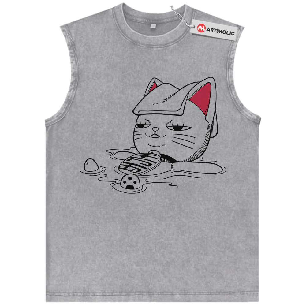 Alternative view of Turbo Granny Tank Top, Dandadan Tank Top, Anime Tank Top, Vintage Tank Top