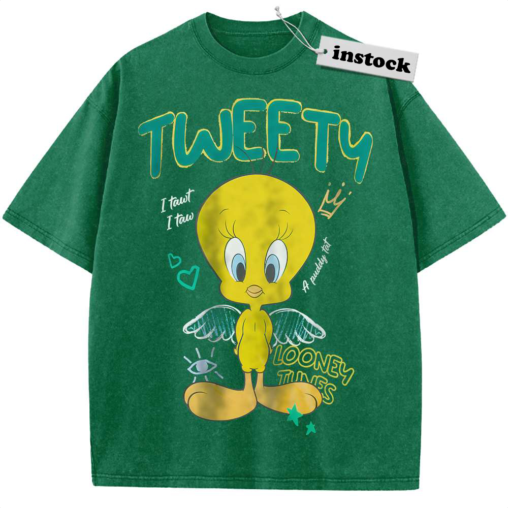 Tweety Shirt, Looney Tunes Shirt, Cartoon Shirt, Vintage T-Shirt