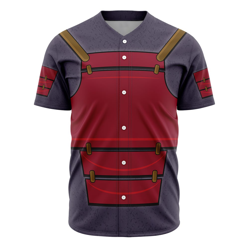 Alternative view of Uchiha Madara Naruto Custom Baseball Jersey - Otaku Hall
