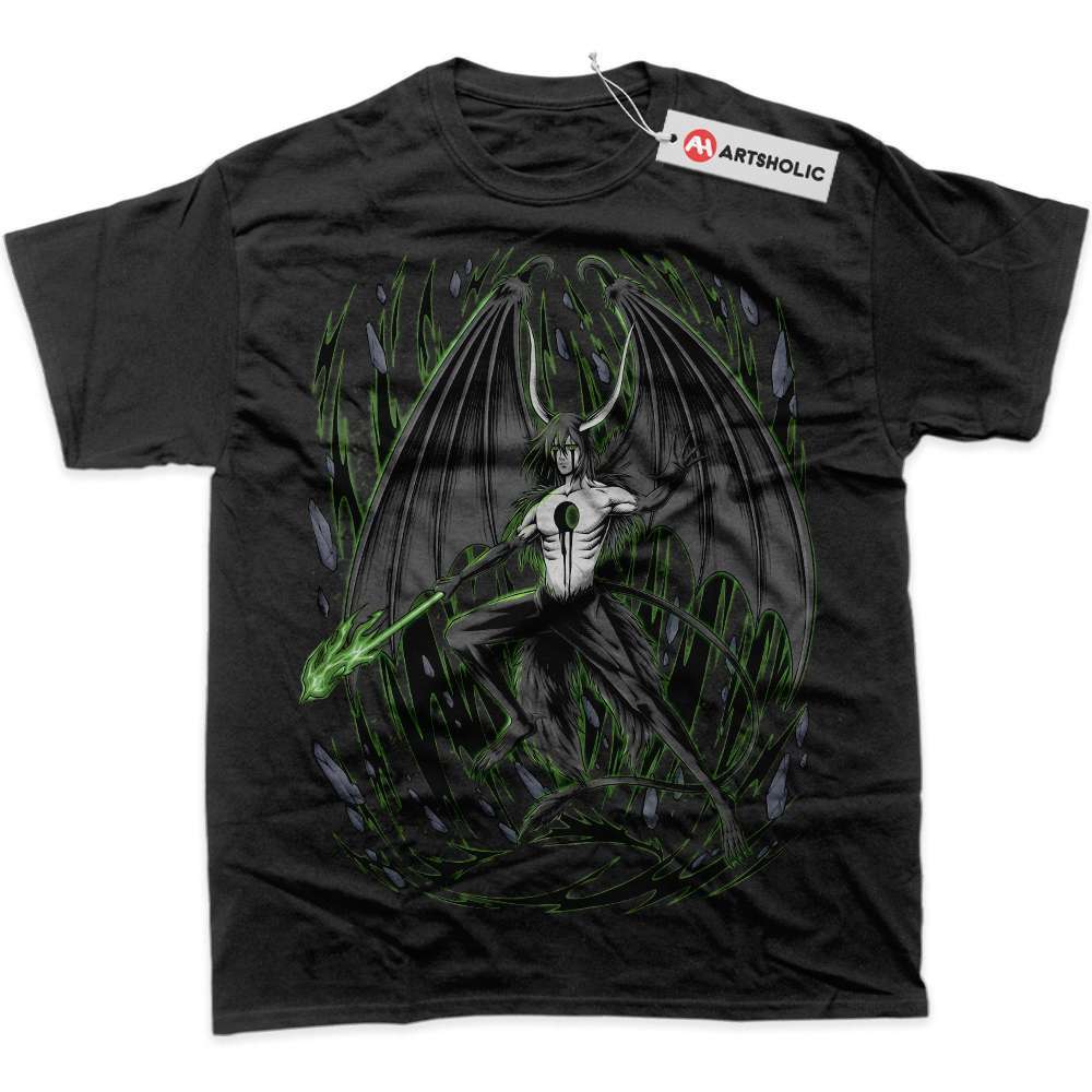 Alternative view of Ulquiorra Cifer Shirt, Bleach Shirt, Anime Shirt, Graphic T-Shirt