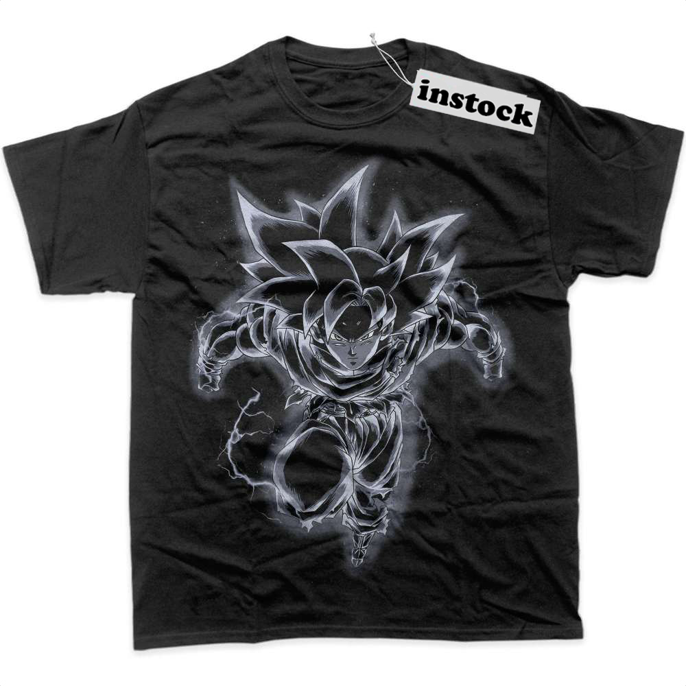 Ultra Instinct Son Goku Shirt, Dragon Ball Shirt, Anime Shirt, Graphic T-Shirt