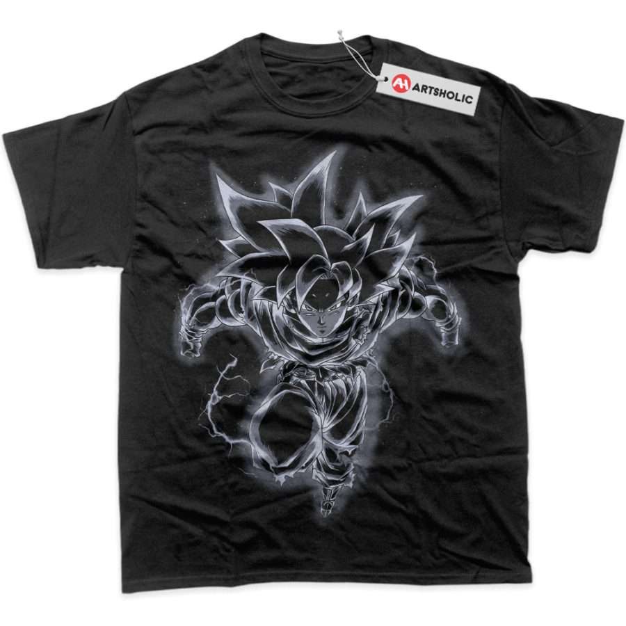 Alternative view of Ultra Instinct Son Goku Shirt, Dragon Ball Shirt, Anime Shirt, Graphic T-Shirt